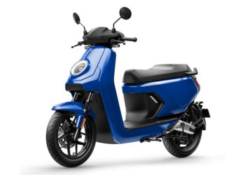 NIU MQi GT blå elektrisk scooter