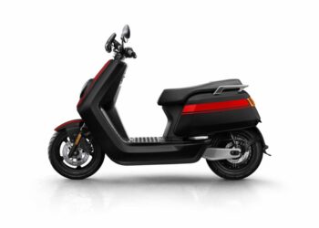 NIU NQi GT Elektrisk scooter sort rød