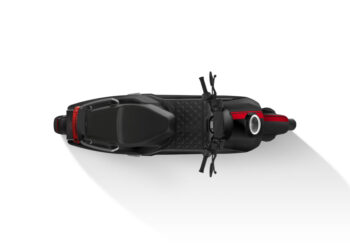 NIU NQi GT Elektrisk scooter sort rød