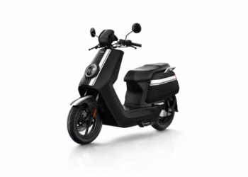 NIU NQi GT Elektrisk scooter sort hvid