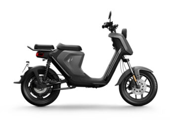 NUI elektrisk scooter UQi GT grå