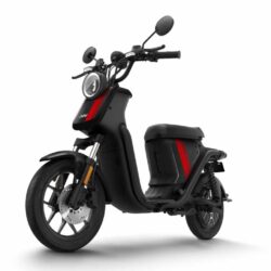 NIU UQi pro elektrisk scooter sort rød